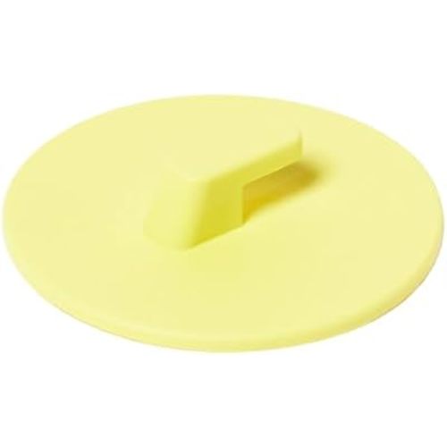 Boie USA Bathroom Hook - for Hanging Shower or Bathroom Tools Like Loofahs and Scrubbers. Shower Hook for Loofah, Wash Cloths, and All Bath Tools. Easy to Remove (Yellow)