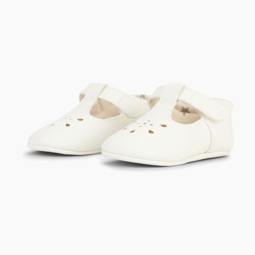 JUJUBE Eco Step Mary Jane Shoes - Snowy White, 3-6