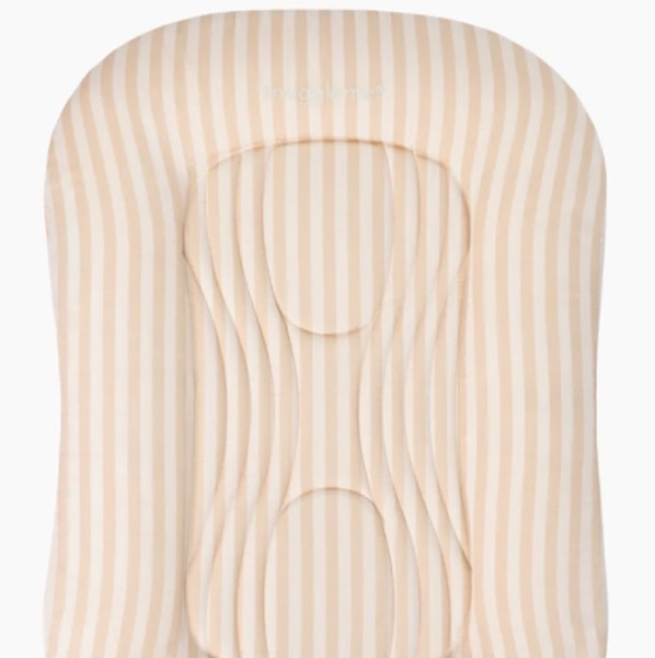 Infant Lounger Wave | Oat Stripe