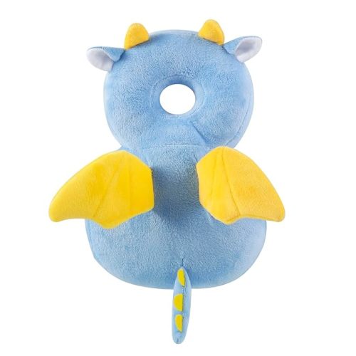 PandaEar Baby Head Protection Backpack, Toddler Walking Head Protector, Adjustable Head Protector Pad Safety Cushion (Blue)