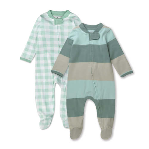 2-Pack Organic Cotton Sleep & Plays | Honest Baby Clothing