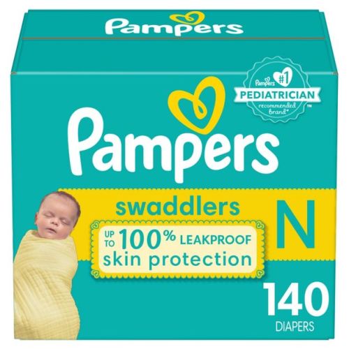 Pampers Swaddlers Disposable Diapers - (Select Size and Count)