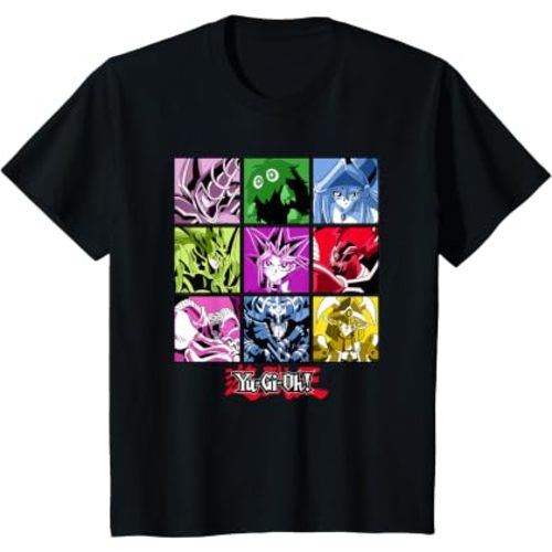 Yu-Gi-Oh Duel Monsters Colorful Pop Art Anime Graphic Tees T Shirts for Men and Women