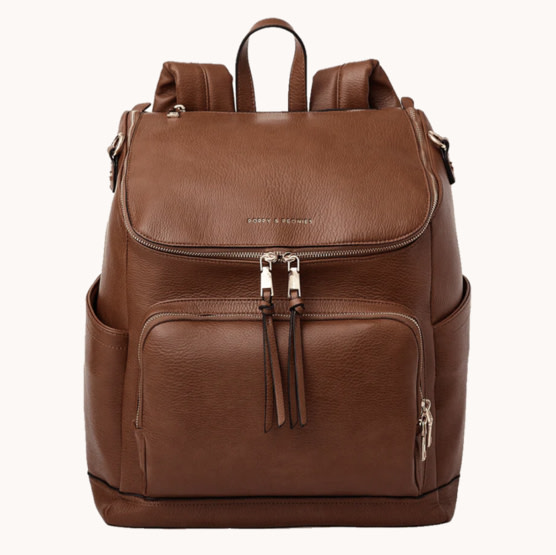 Lullaby Diaper Backpack Chestnut | Poppy and Peonies – www.poppyandpeonies-us.com