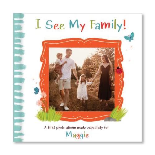 I See My Family! Personalized Photo Board Book | I See Me!