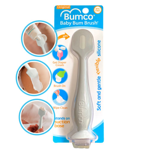 Bumco Original Baby Bum Brush (Grey)