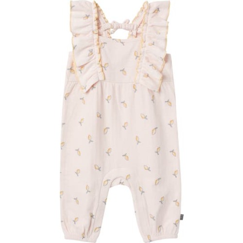 Ruffles Long Romper, 3-6M