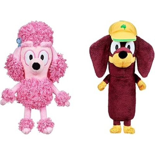 Coco & Snickers 8" Mini Plush Bundle - 2 Pack