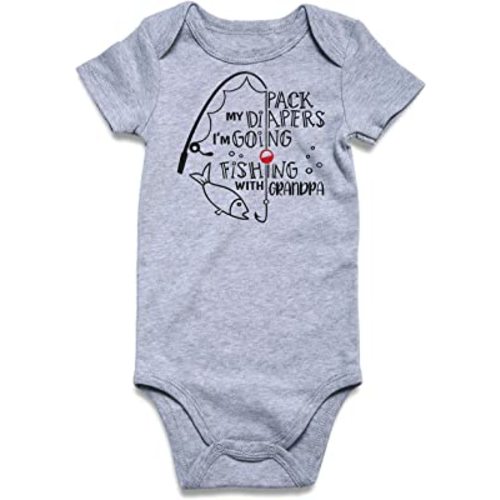 Loveternal Neutral Baby Girls Boys Cotton Romper Cute Saying Newborn Clothes 0-12 Months…