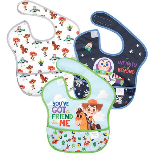 Bumkins Bibs for Girl or Boy, SuperBib Baby and Toddler for 6-24 Months, Essential Must Have for Eating, Feeding Supplies…