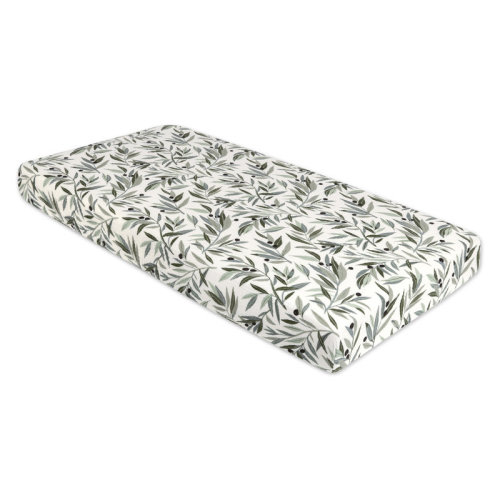 babyletto Olive Branches Fitted Crib Sheet | AllModern