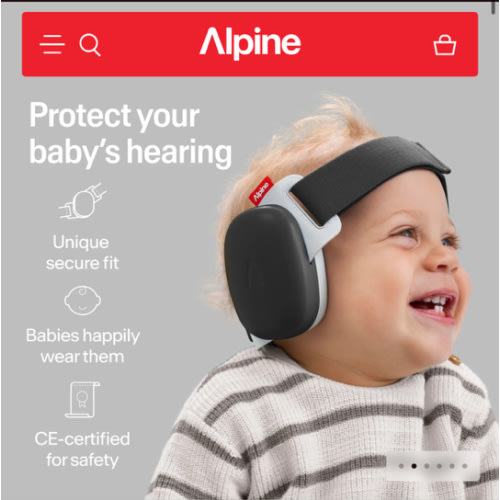Alpine Muffy Baby kopen? | Gehoorbescherming voor babies