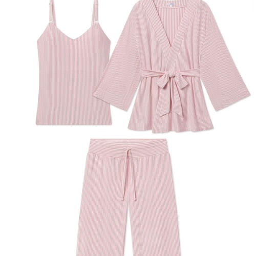 LAKE | Women | DreamModal Pajamas | Fog Maternity Kimono Bundle