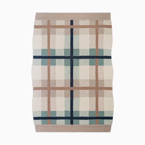 Crane Baby Cotton Knitted Baby Blanket - Charlie Farmhouse