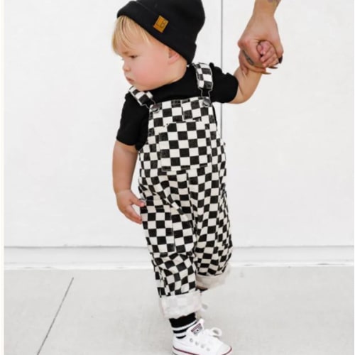 Classic Checker Overalls