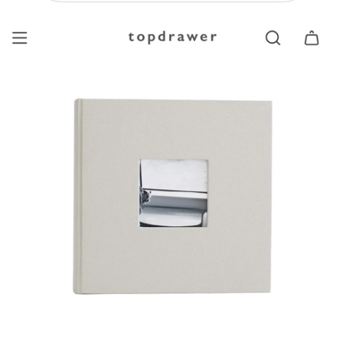 Hudson 2UP Photo Album | Topdrawer - Platinum OR Ivory if available