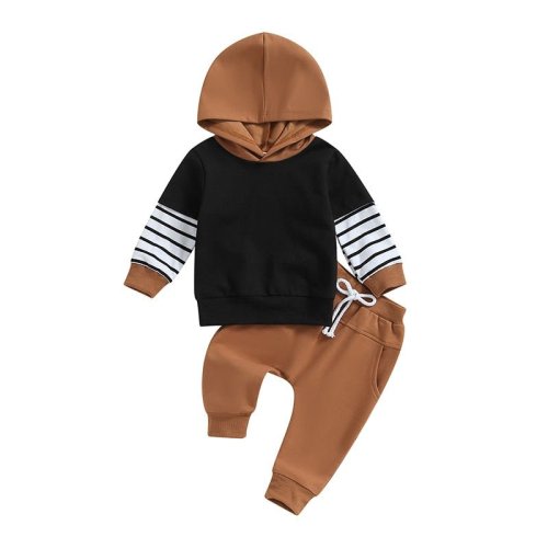 Striped Sleeve Sweatsuit