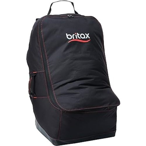 Britax Car Seat Travel Bag with Padded Backpack Straps | Water Resistant + Built-in Wheels + Multiple Carry Handles