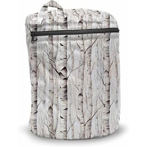 Kanga Care Wet Bag MINI Seam Sealed Waterproof 3D Dimensional for Baby Cloth Diapers, Travel, Beach, Pool, Gym, Swim | Aspenglow