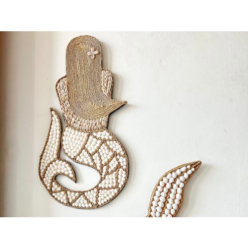 Mermaid Nursery Decor, shell Nursery Decor, Children’s Wall Decor, Ocean Theme Nursery, Beach Nursery Decor, Shell Wall Hanging
