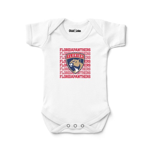 Florida Panthers Chad & Jake Newborn & Infant Retro Bodysuit - White