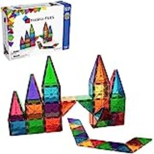MAGNA-TILES Classic 32-Piece Magnetic Construction Set, The ORIGINAL Magnetic Building Brand