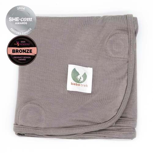 Baby sun shade: Multifunctional Magnetic Sun Cover - Earth Grey – Bebe Trek