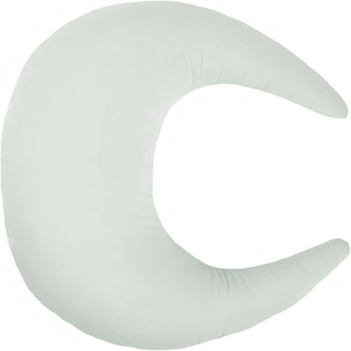 snuggle me Organic Nursing Pillow | Bottle & Breastfeeding Pillow with Organic Cotton Cover & Fiberfill, Machine Washable Feeding Pillow, Newborn Essentials Must Haves (Sage)
