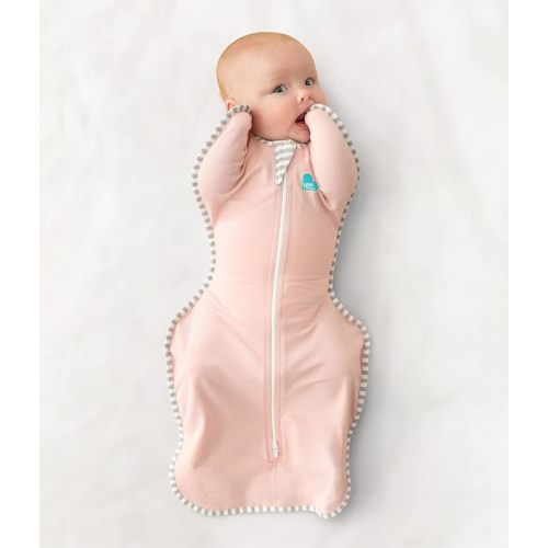 Love to Dream Swaddle UP, Baby Sleep Sack, Self-Soothing Swaddles for Newborns, Improves Sleep, Snug Fit Helps Calm Startle Reflex, New Born Essentials for Baby, 1.0 TOG, 8-13lbs, Pink
