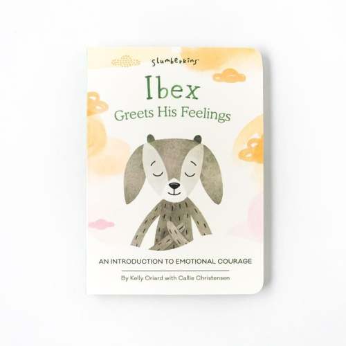 Slumberkin Ibex Greets His Feelings Board Book
