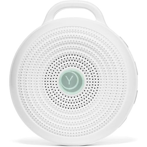 Yogasleep Rohm Portable White Noise Sound Machine, 3 Soothing Natural Sounds with Volume Control, Sleep Therapy For Adults, Kids & Baby, Noise Cancelling for Office Privacy & Meditation, Registry Gift - 1-Pack Rohm