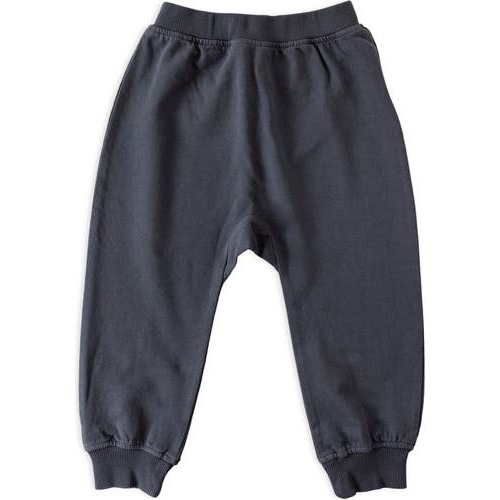 Organic Cotton French Terry Harem Pants, 18-24M