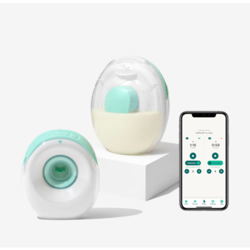 Willow Go - Hands Free Breast Pump - Wearable Breastfeeding Pump - Portable, Electric, Cordless, & 9 Levels of Hospital Grade Suction Strength - Postpartum Essentials - Double Breast Pump