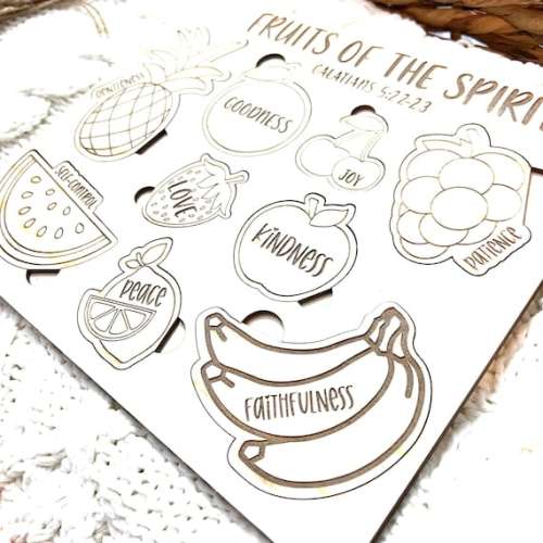 Fruits of the Spirit Puzzle - Etsy