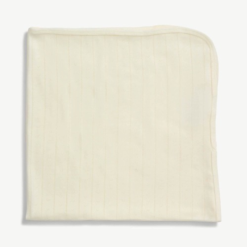 love lines tofu organic cotton pointelle baby blanket – Magnetic Me