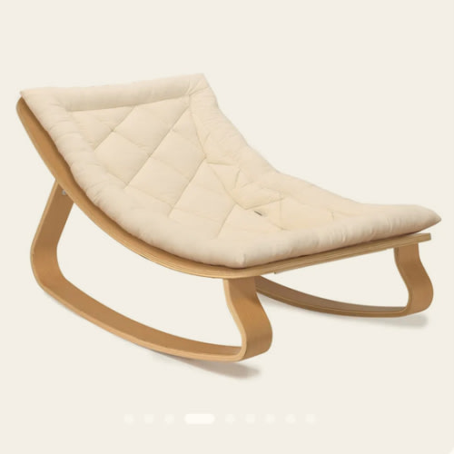 LEVO Baby Rocker in natural wood – Charlie Crane Paris