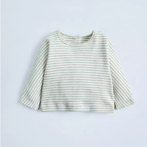 STRIPED T-SHIRT - Greenish | ZARA United States