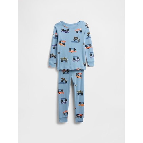 Baby & Toddler Organic Brushed Cotton PJ Set | Gap