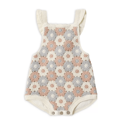 Girls' Crochet Romper - Baby