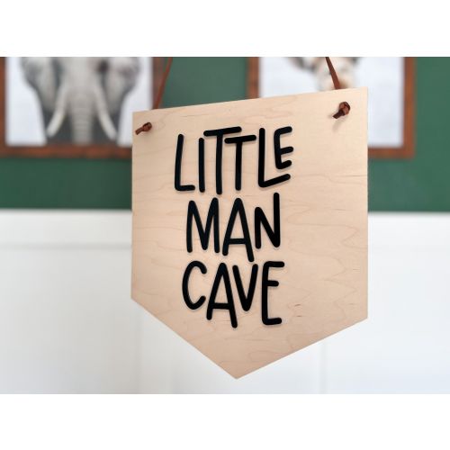 Little Man Cave Sign, Little Babe Cave Sign, Boy Nursery Decor, Boys Room Decor, Playroom Sign, Safari Nursery, Kids Wall Art, Nursery Door