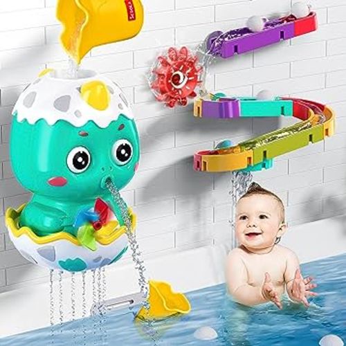 Bath Toys, 4 Pack Baby Bath Toys for Toddlers 1-3, Floating Wind-up Toys  Swimming Pool Games Water Play Set Xmas Gift for Bathtub Shower Beach  Infant