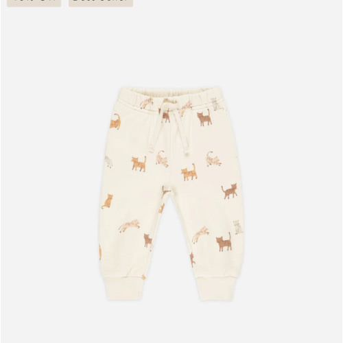 Relaxed Sweatpant || Cats – Quincy Mae