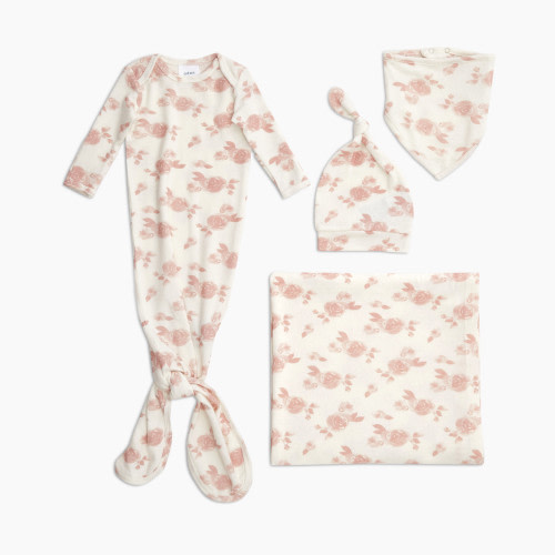 Aden + Anais Snuggle Knit Newborn Gift Set - Rosettes