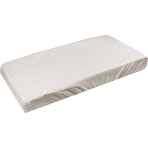 Premium Knit Changing Pad Cover by Copper Pearl: Soft, Stylish, and Universal Fit for All Standard Diaper Changing Pads, Trendy Design Changing Pad Covers, Oat