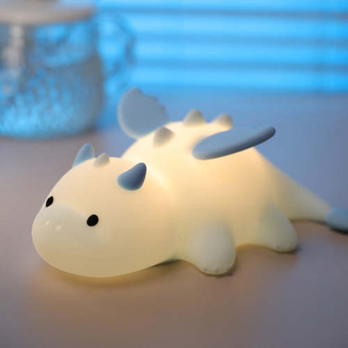 Squishy Silicone Cute Baby Dragon LED Night Light - Perfect Gift for K – Huggwaii