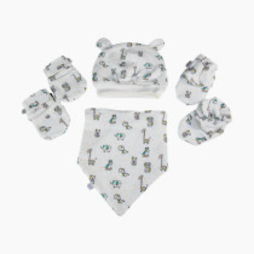Darlyng & Co. Newborn Essentials 6 Piece Gift Set - Animal Print