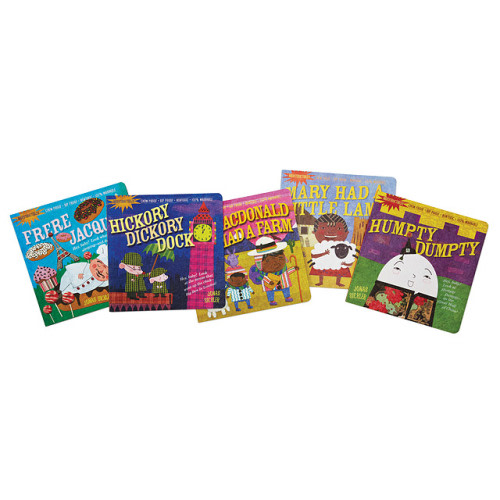 Indestructible Nursery Rhyme Book Set | Humpty Dumpty, Mary Had a Little Lamb | Uncommon Goods