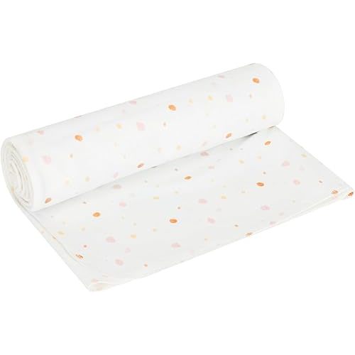 Under the Nile Receiving Blanket - Pink Dots - Organic Cotton