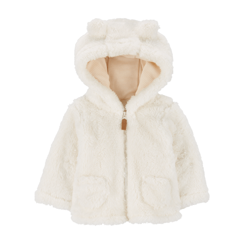 Baby Sherpa Hooded Jacket - Carter's | Carter's (Size: 3 Mos)