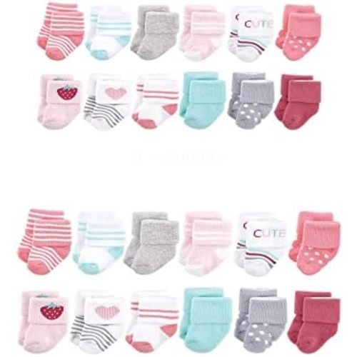 Hudson Baby Baby Grow with Me Cotton Terry Socks